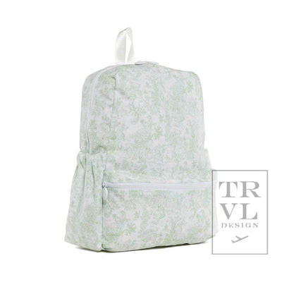 Backpacker - Bunny Toile Green