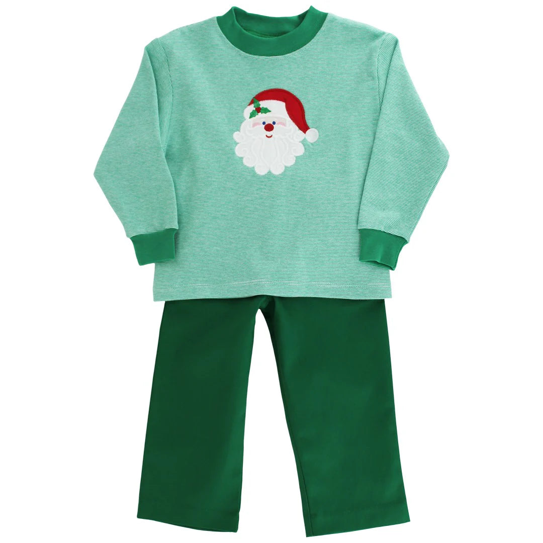Boys Pant Set - Santa