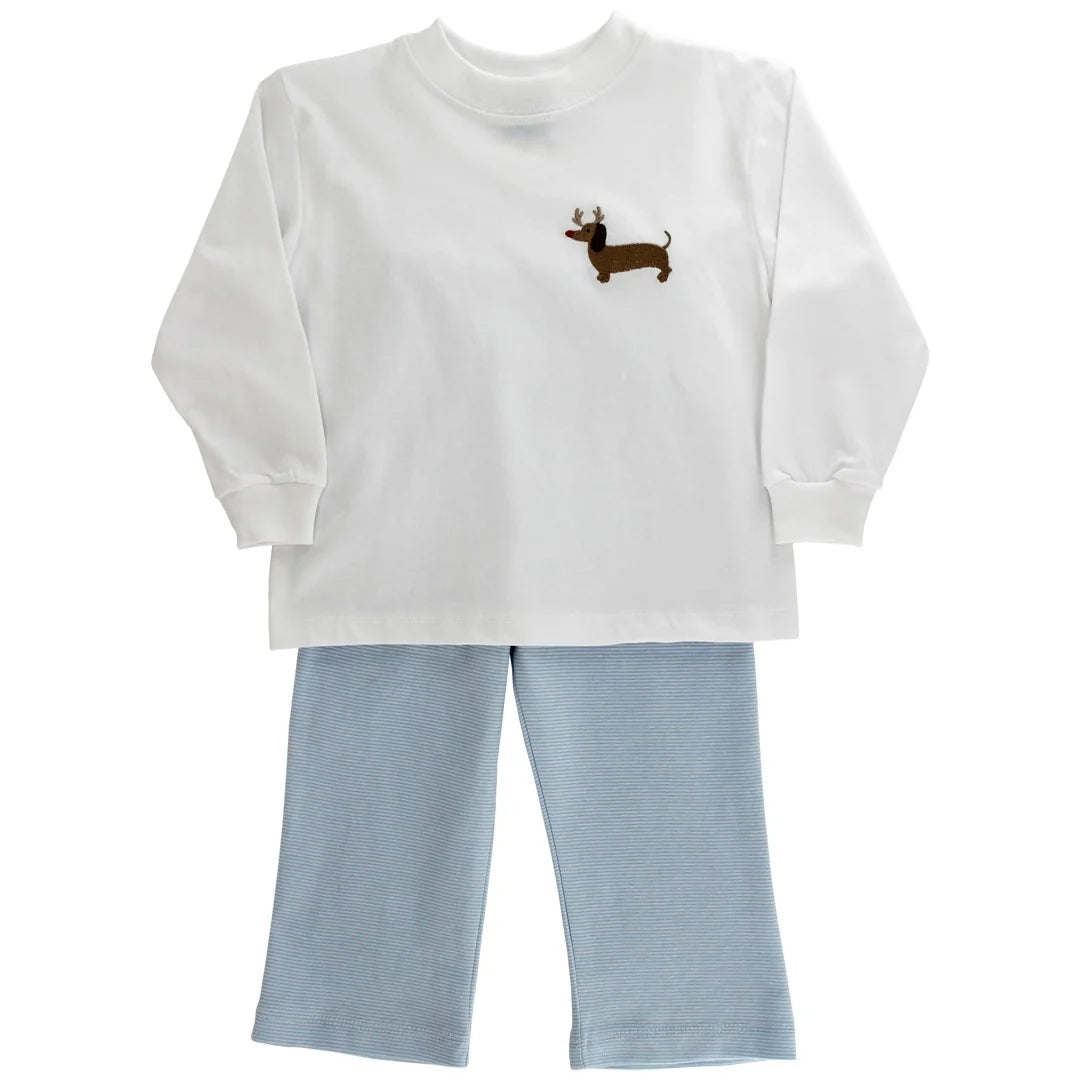 Boys Knit Pant Set - Reindog Ralph