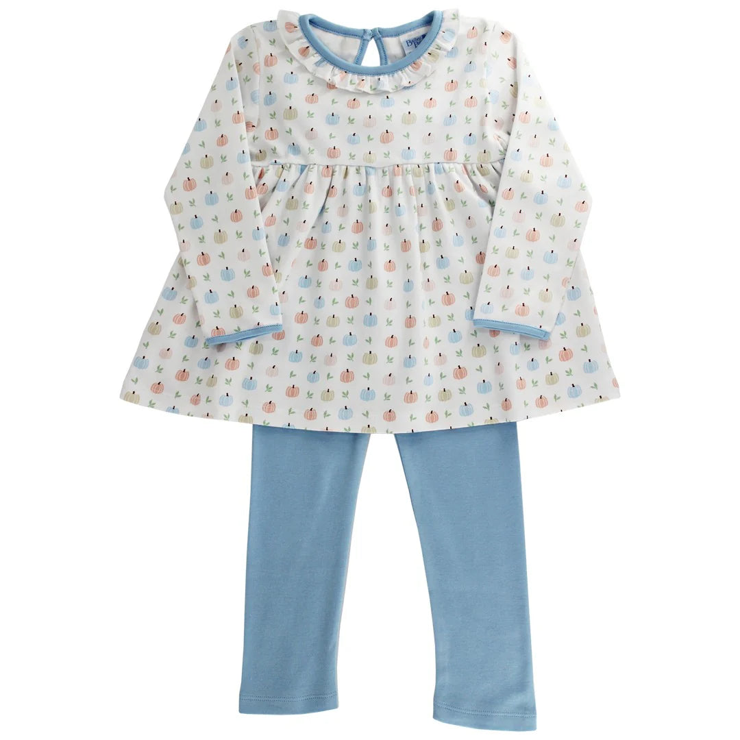 Girls Tunic Set - Pumpkin