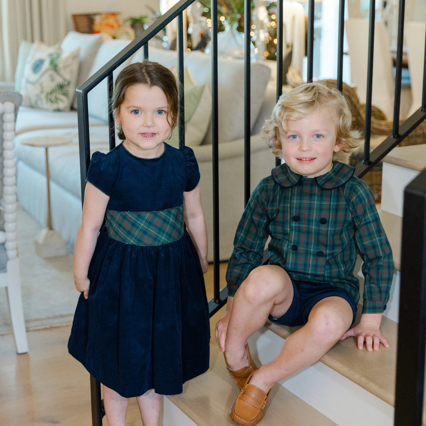 Girls Dress - Watson Plaid