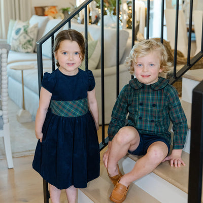Girls Dress - Watson Plaid