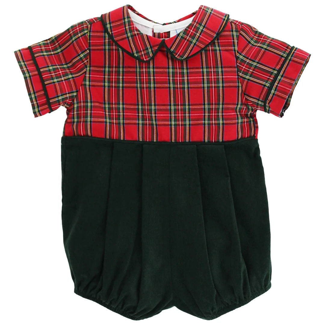 Dressy Short Bubble - Tartan Plaid