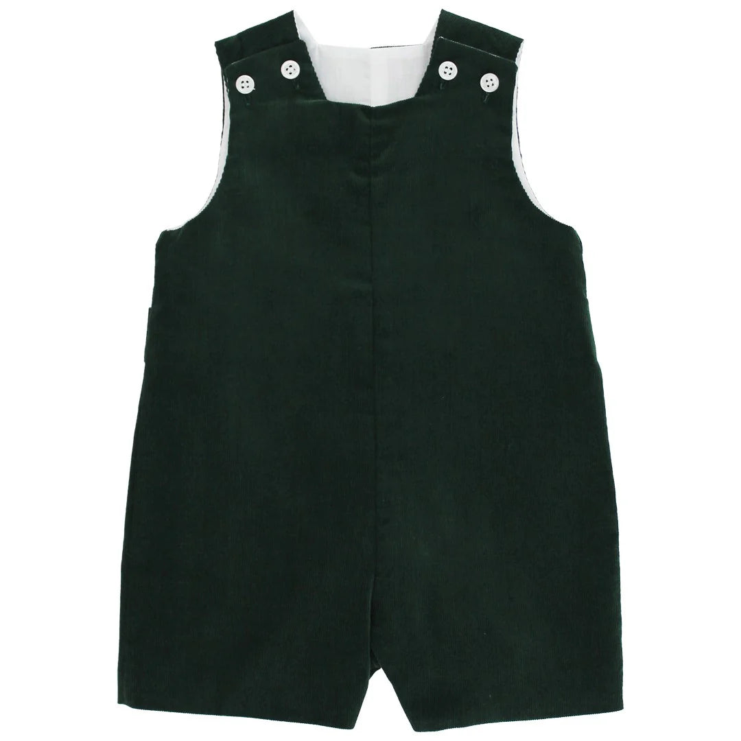 Short Tab Jon Jon - Forest Green Corduroy