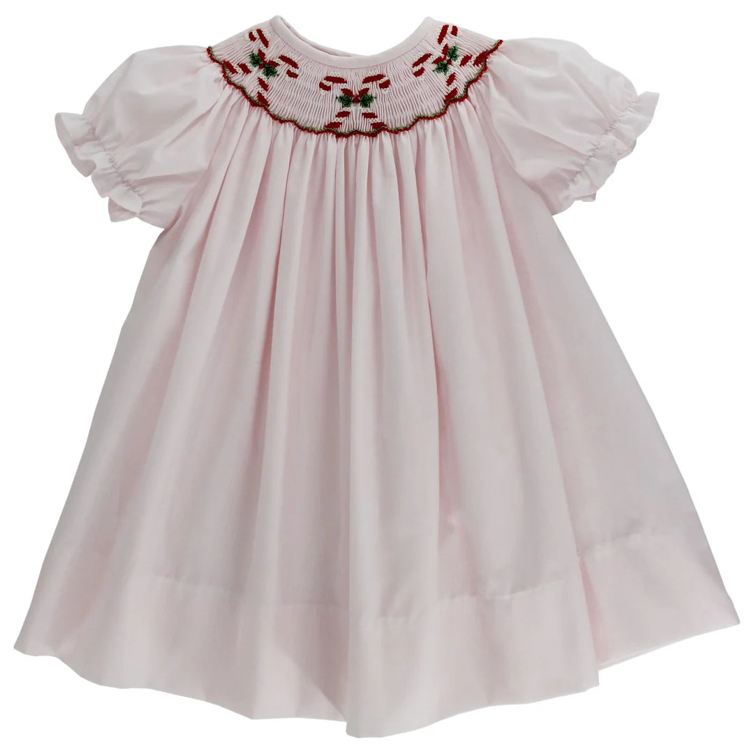 Bishop Dress - Candy Canes