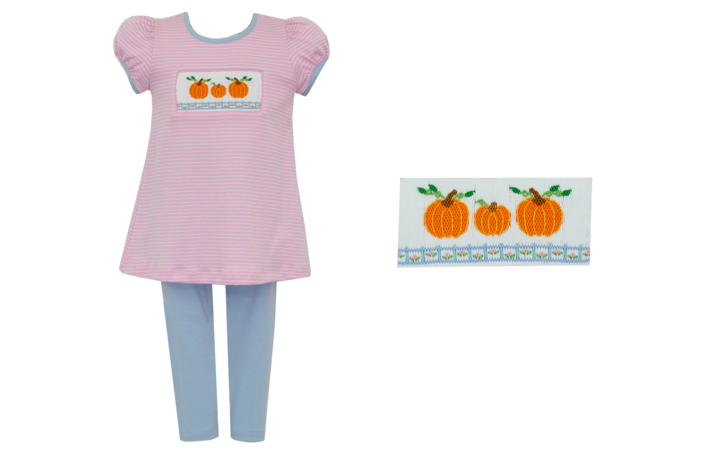 Anavini Pumpkin Trio S/S Legging Set