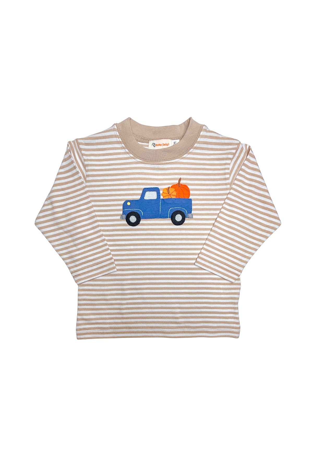 Boy L/S T-Shirt - Truck w/ Pumpkins