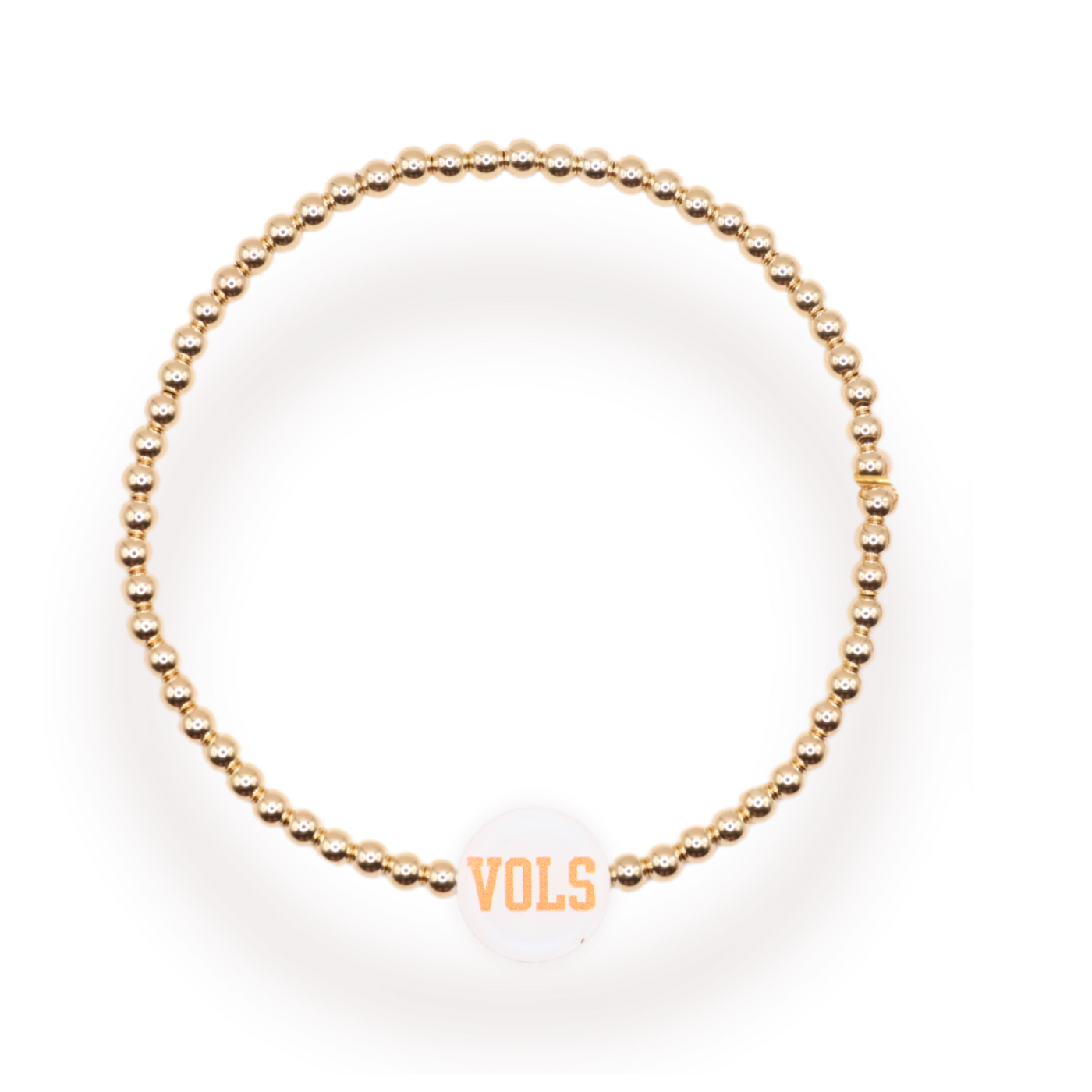 Tennessee/ Vols Logo Bracelet - Standard 6.75 inch / Gold