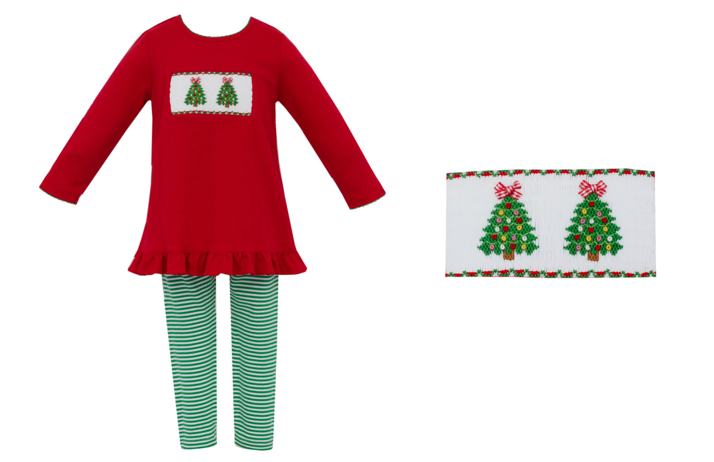 Anavini Xmas Tunic Set