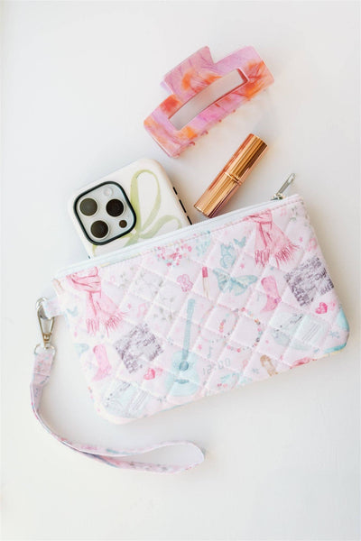 Eras Quilted Wristlet