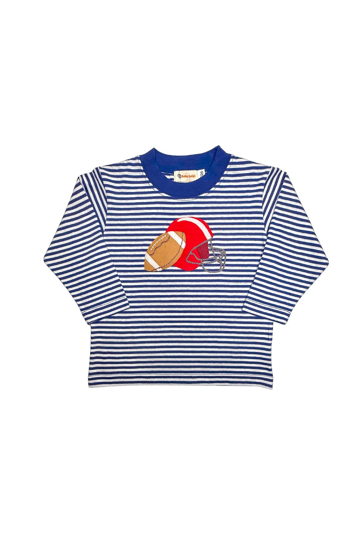 Boy L/S T-Shirt - Football & Helmet