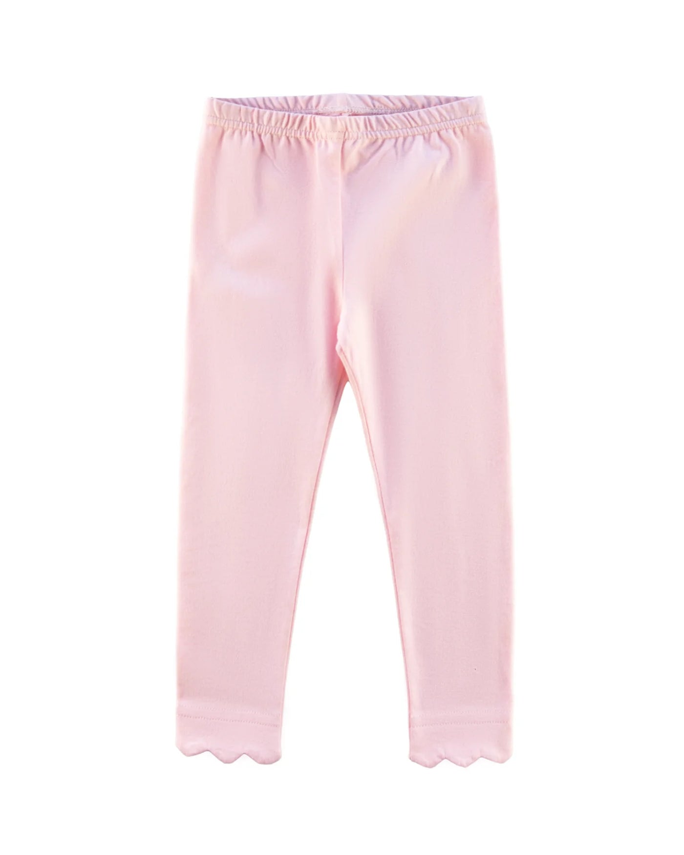 Pink Scalloped Legging