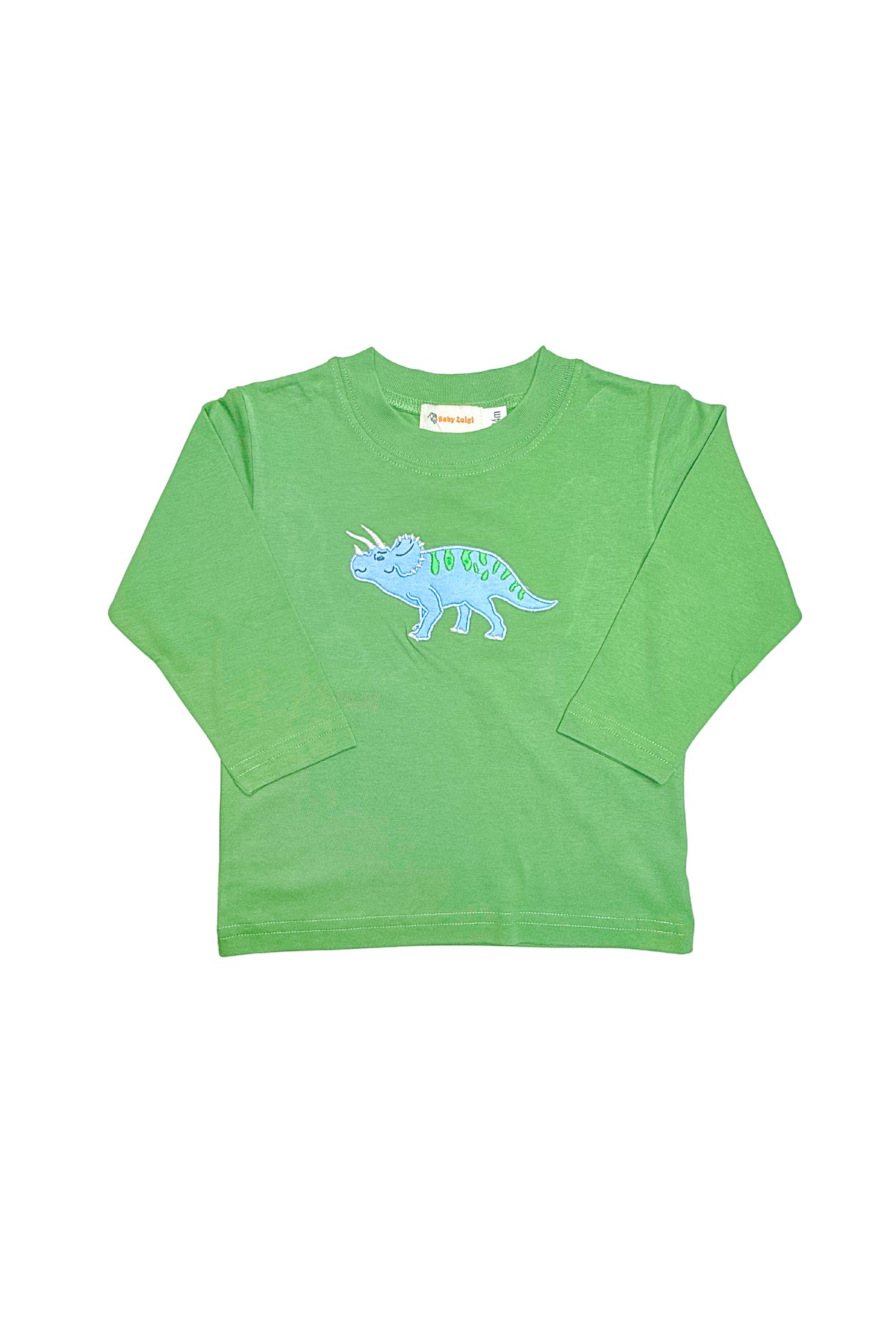 Boy L/S T-Shirt - Triceratops w/ Spots