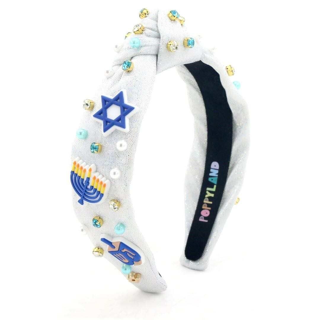 Poppyland Child Headbands Happy Hanukkah