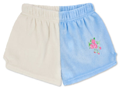 Plush PJ SHorts - Ditsy Color Block