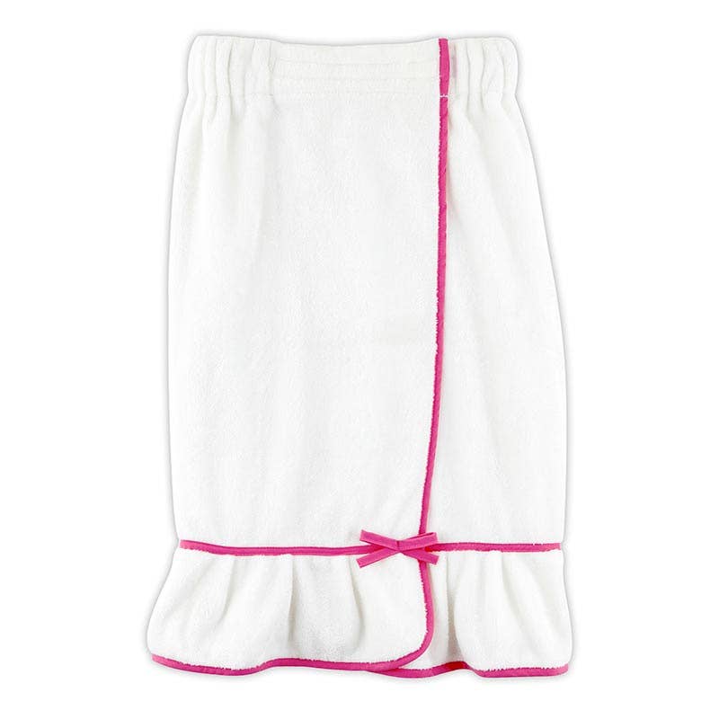 Spa Wrap - Hot Pink Trim