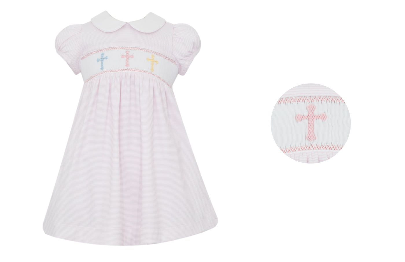 Petit Bebe Crosses S/S Dress