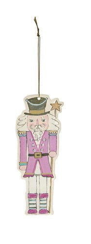 6" Blushing Nutcracker Acrylic Ornament 2