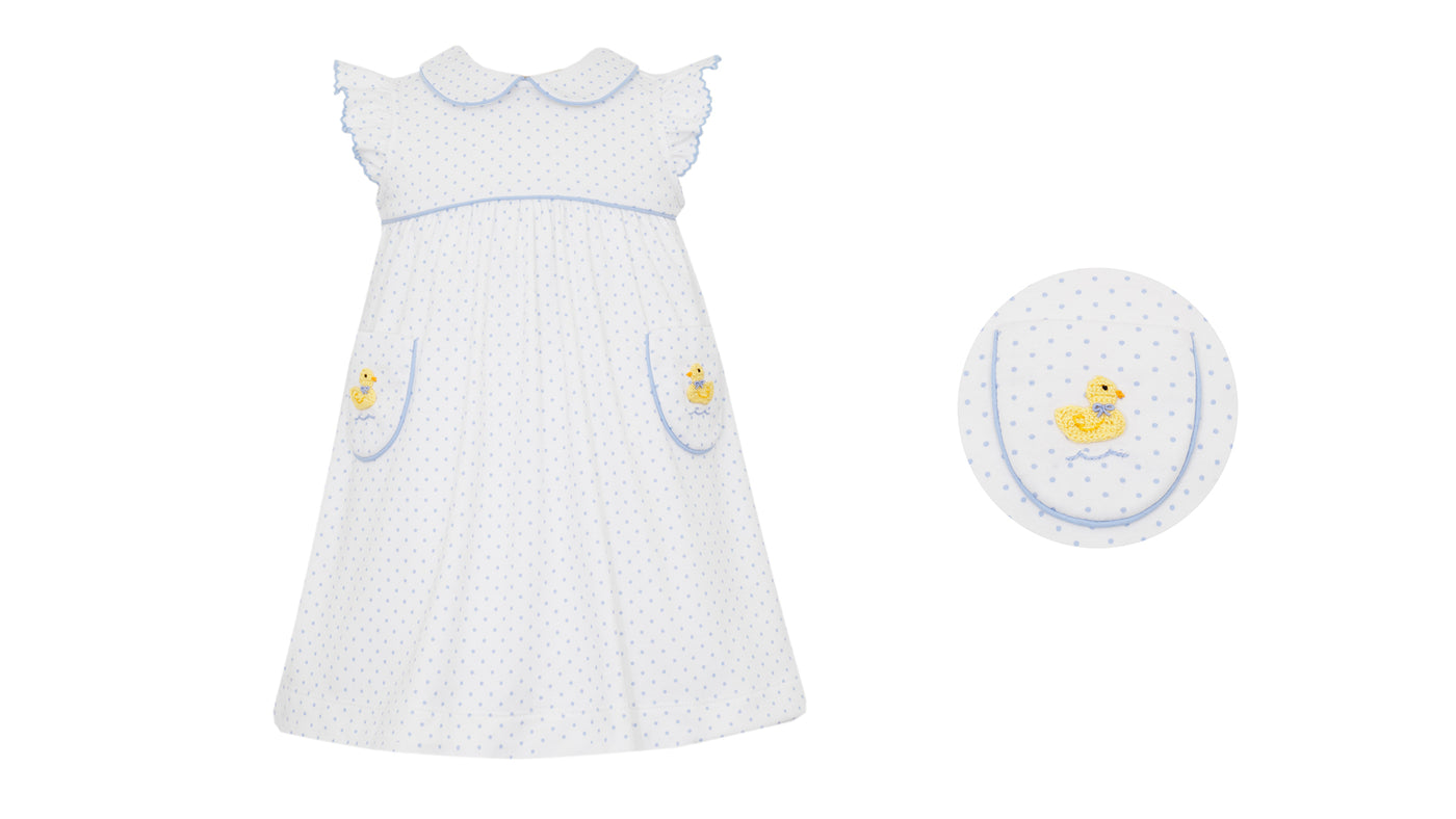 Petit Bebe Ducks S/S Dress