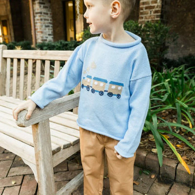 Bailey Boys Rollneck Sweater Train