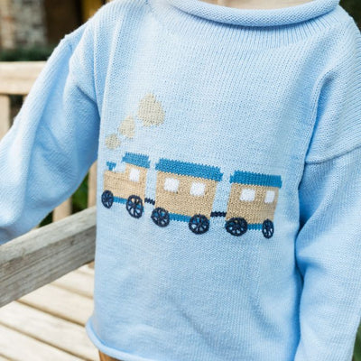 Bailey Boys Rollneck Sweater Train