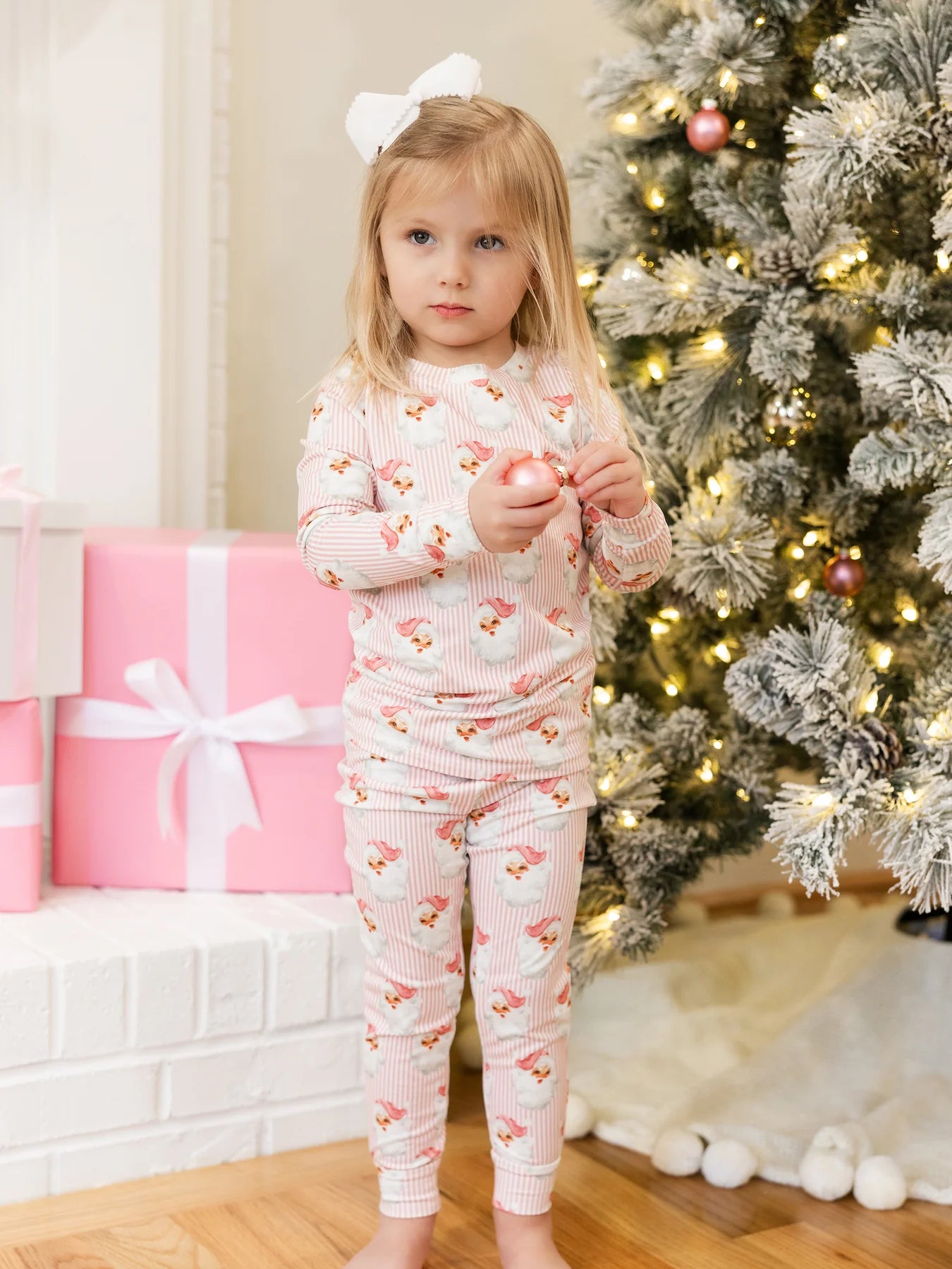 Mary Square PK Santa Baby Toddler PJs