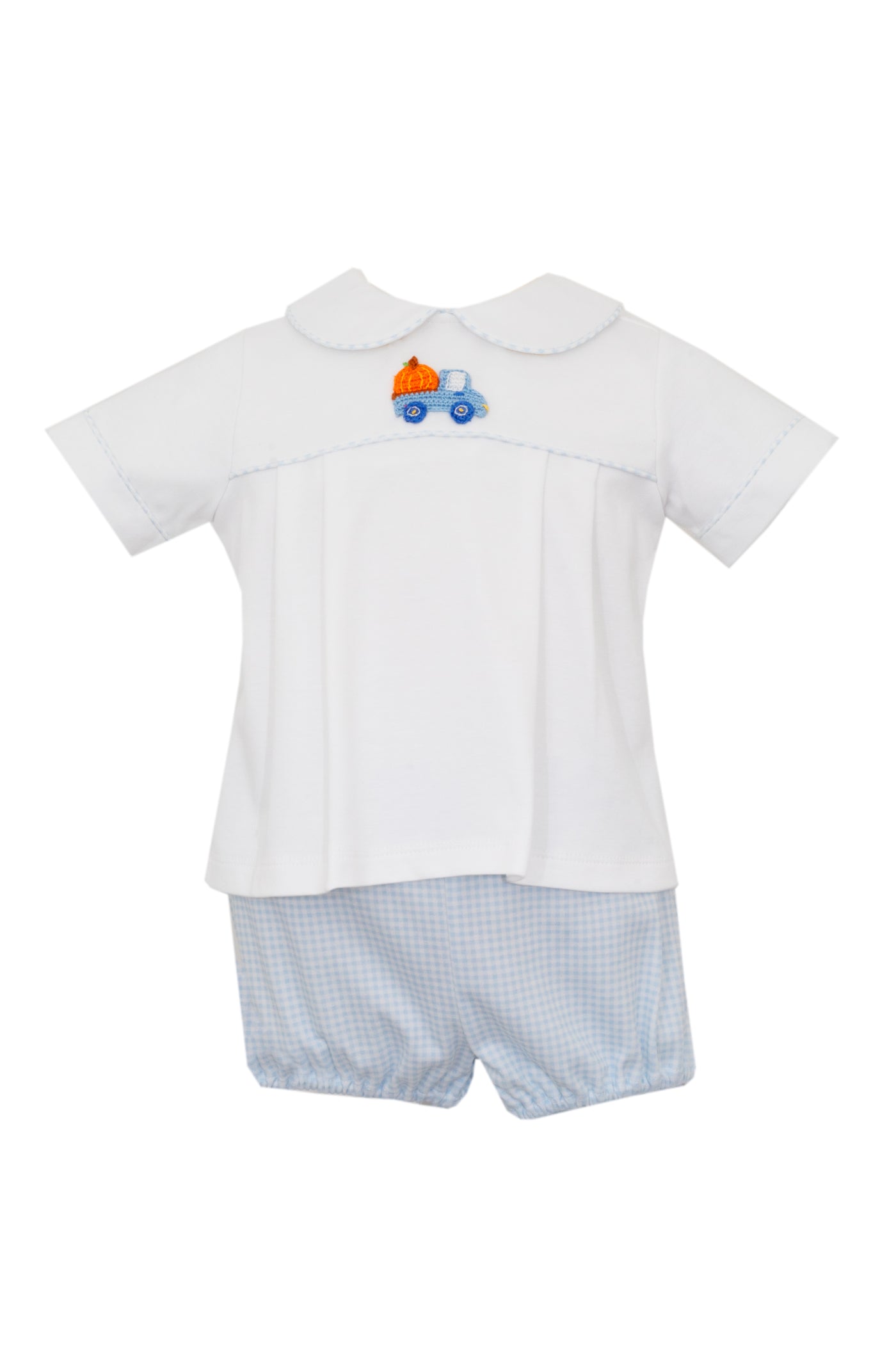 Petit Bebe Pumpkin Blue Diaper Set