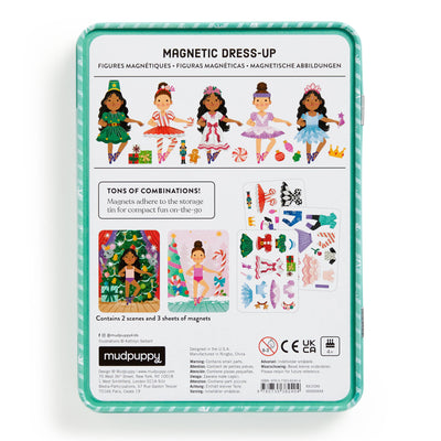 Enchanted Nutcracker Magnetic Dress-Up Book