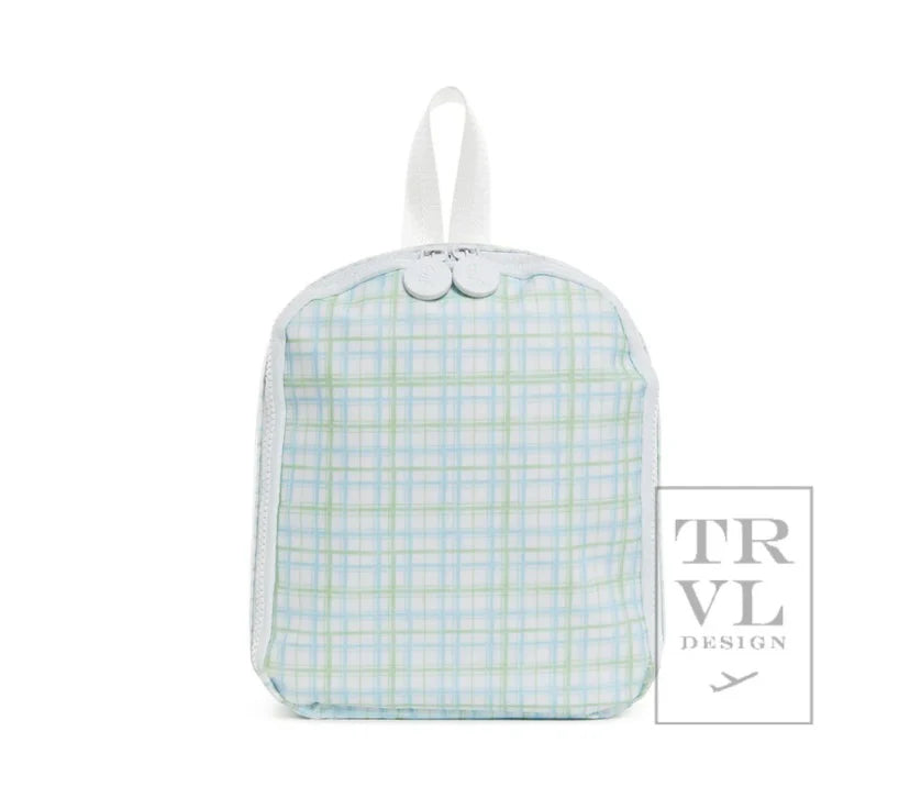 TRVL Bring It * Classic Plaid Green