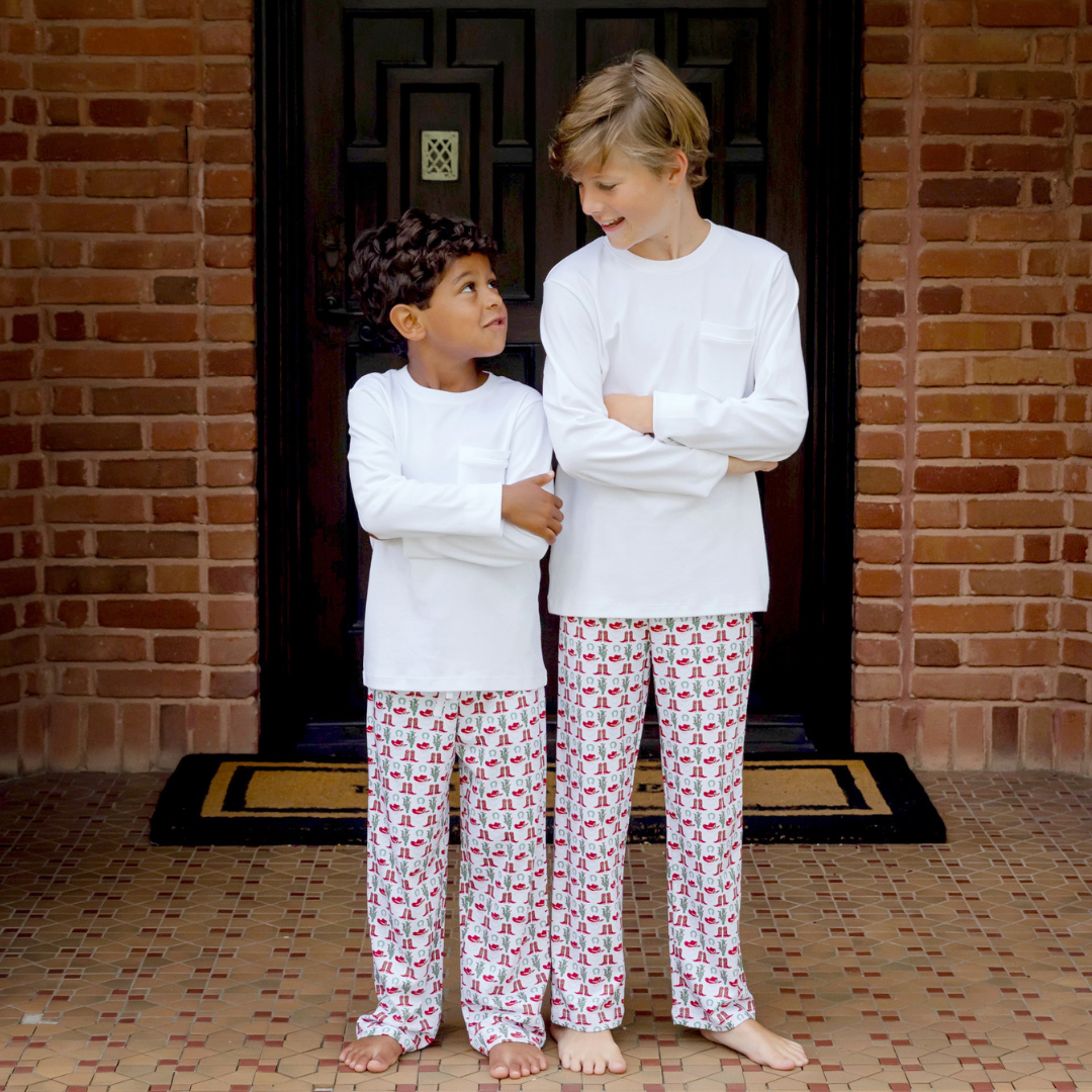 Beckett Hangout Pants - Cowboy Christmas