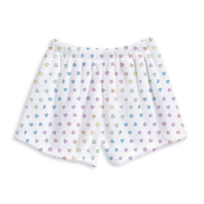 Rainbow Remix Fuzzy Lounge Shorts