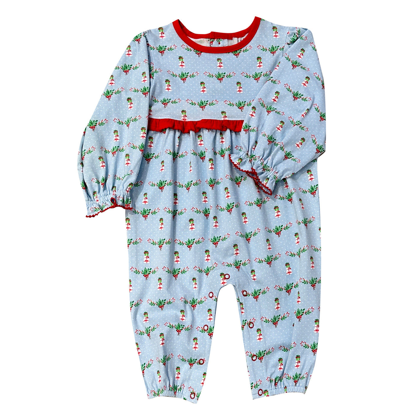 Ishtex Candy Cane Girl Romper