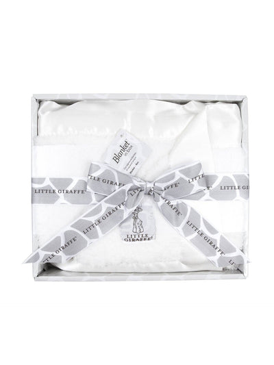 Chenille Baby Blanket - Blue