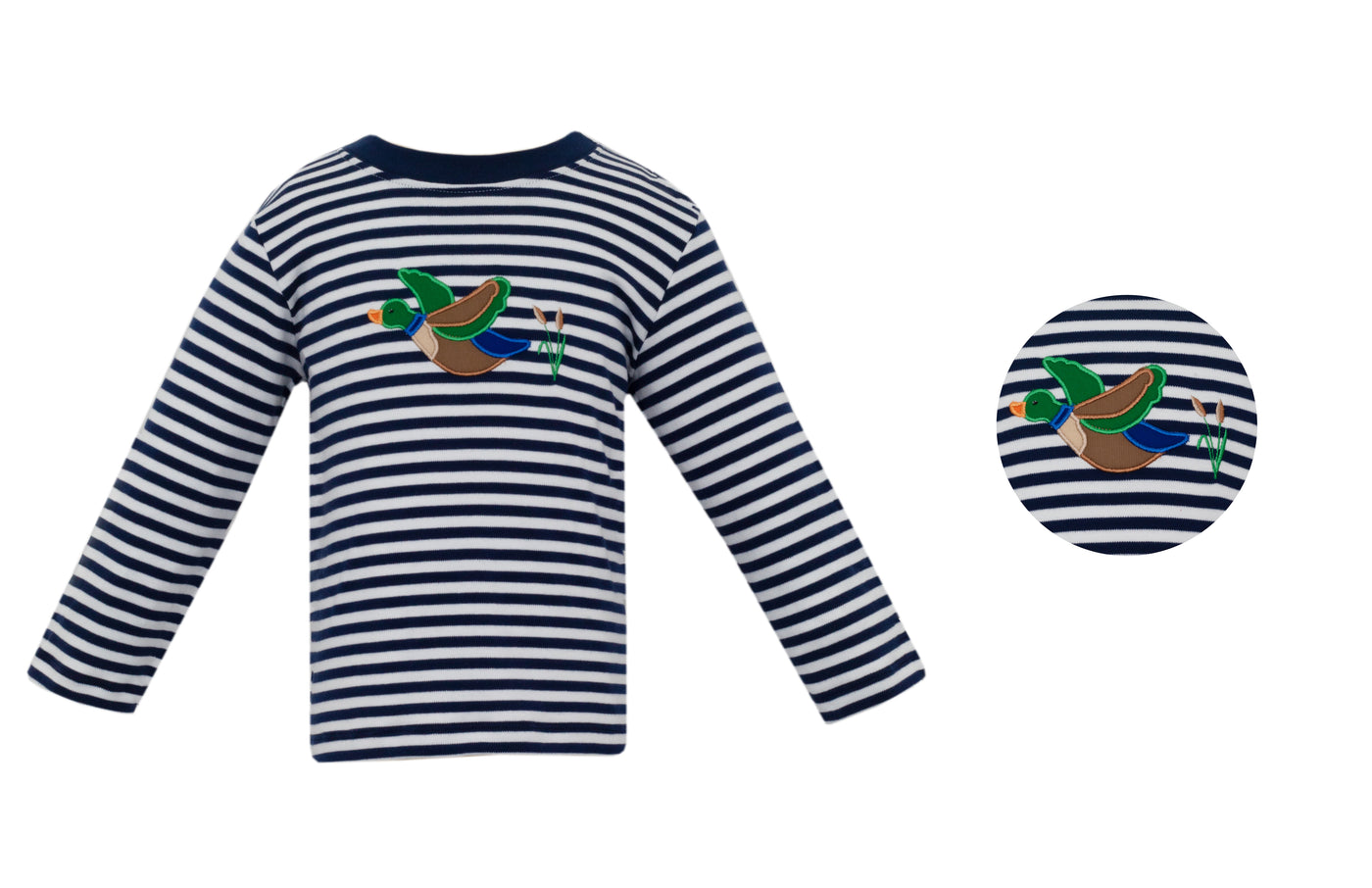 Claire & Charlie Mallard Ducks L/S Shirt