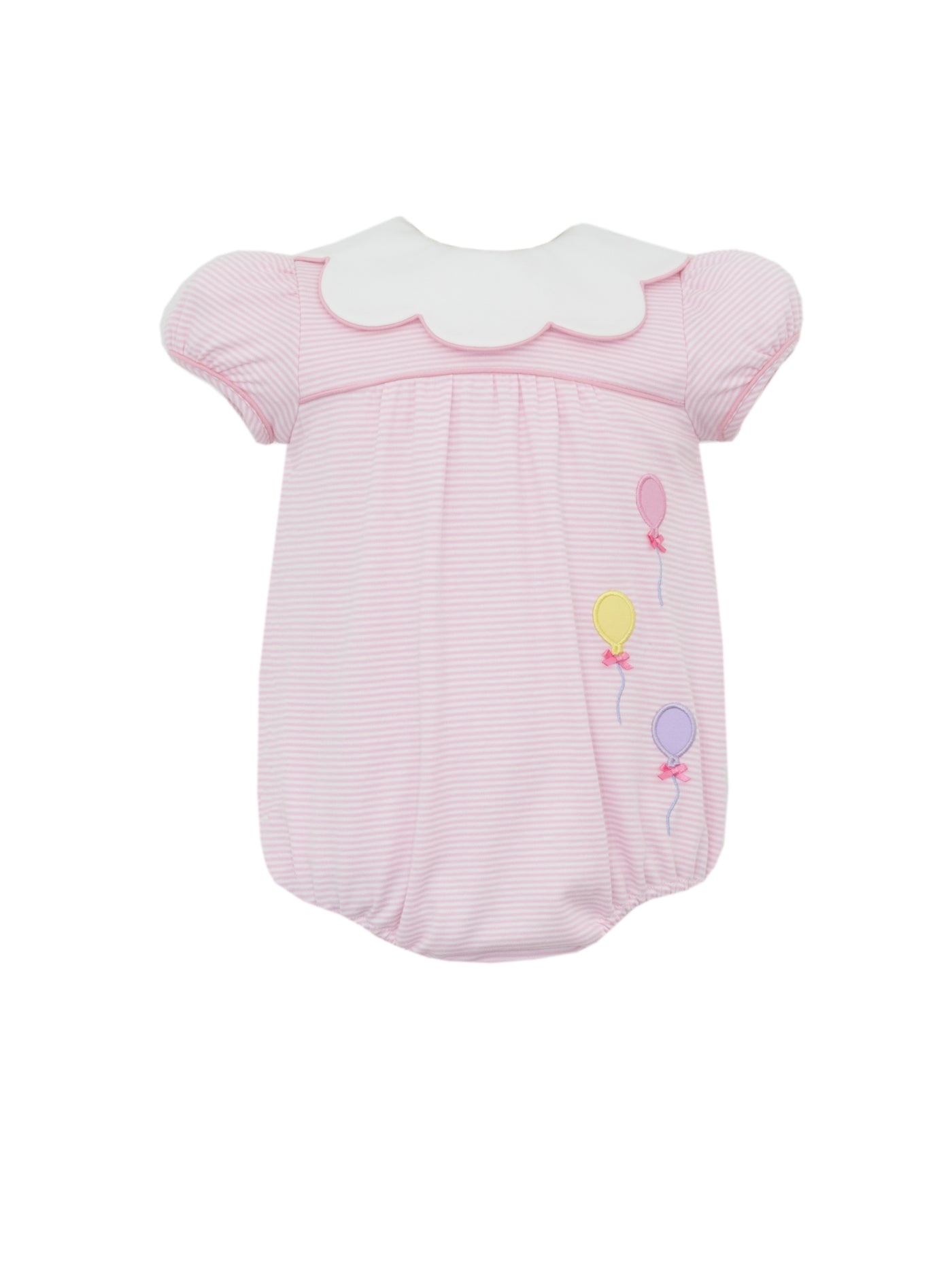 Balloon Bubble in Pink Knit Stripe