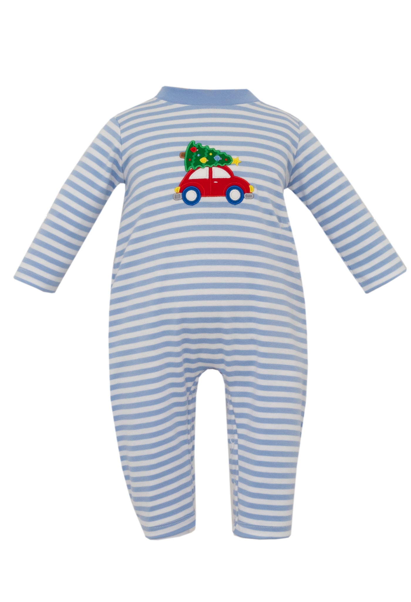 Claire & Charlie L/S Boy Long Romper