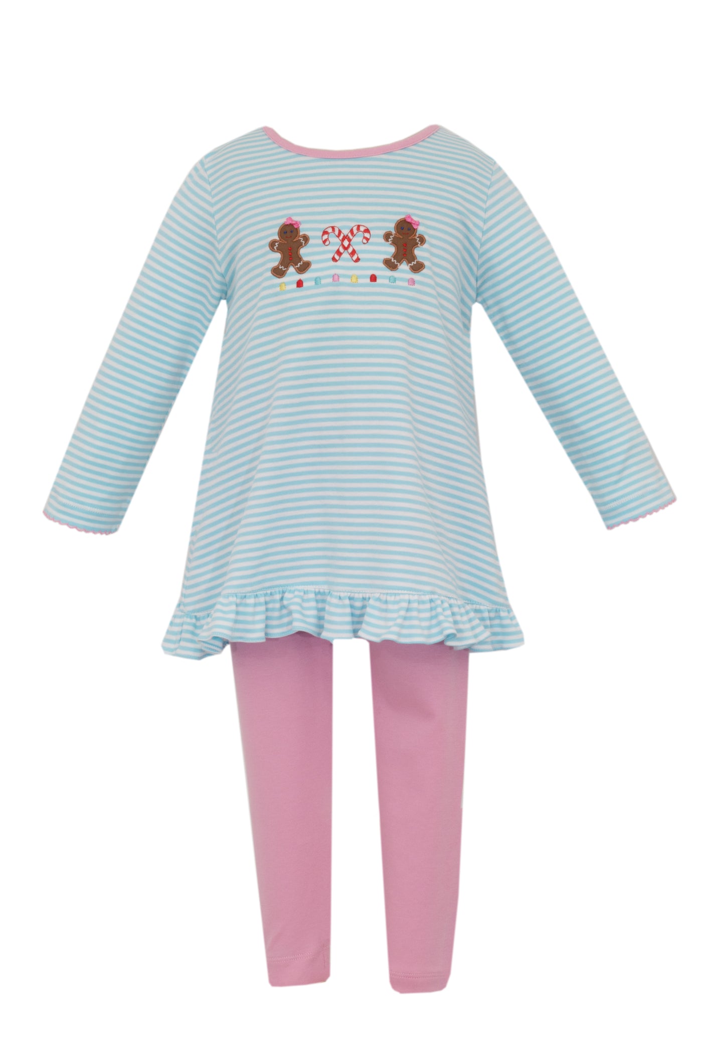 Claire Charlie Gingerbread Tunic Set