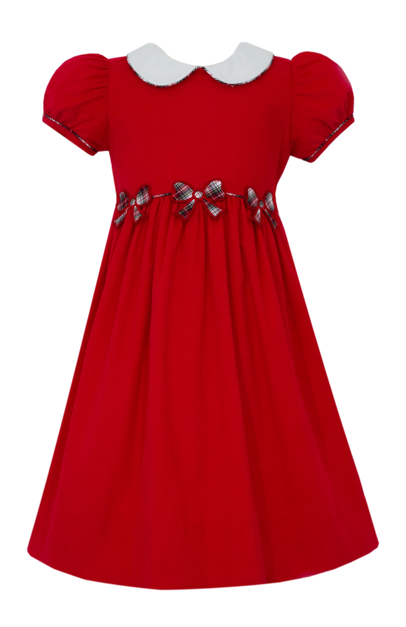 Claire & Charlie S/S Holiday Bow Dress