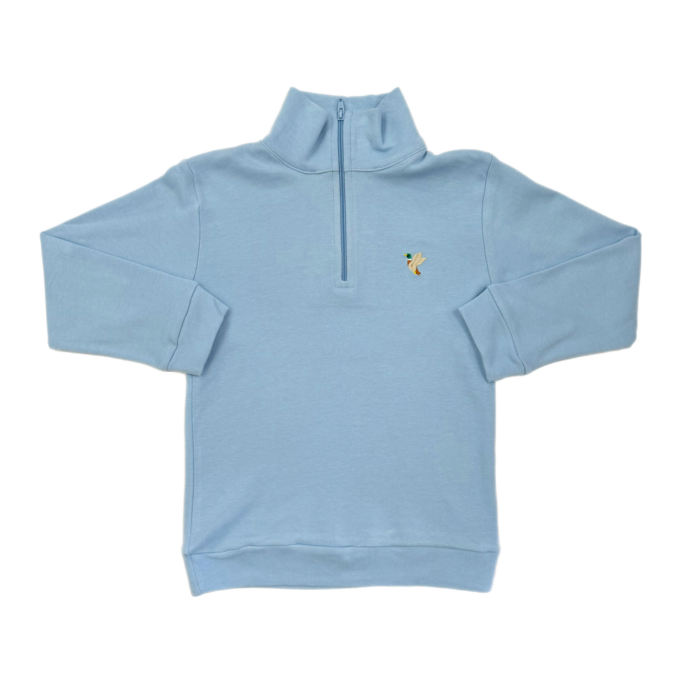 L/S 1/4 Zip Jacket Embroidered Flying Mallard