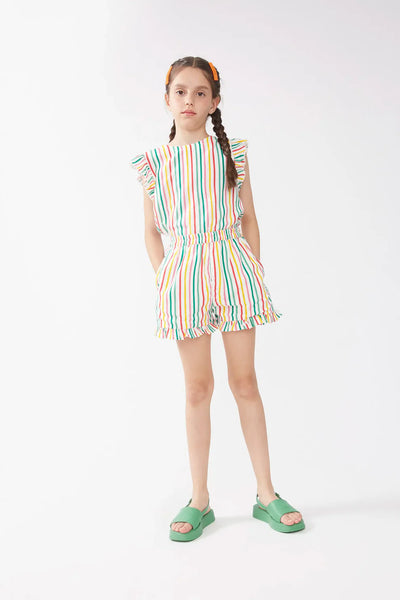 Rainbow Stripe Shorts