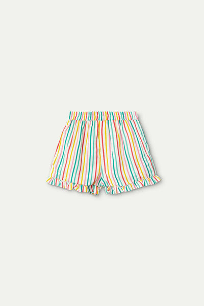 Rainbow Stripe Shorts