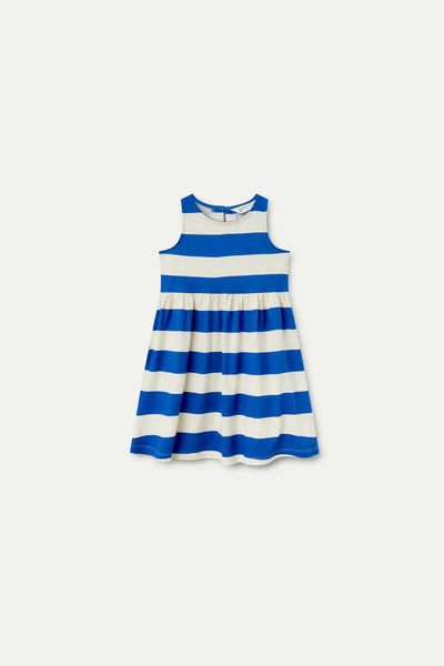 Ocean Blue Stripe Tank Dress