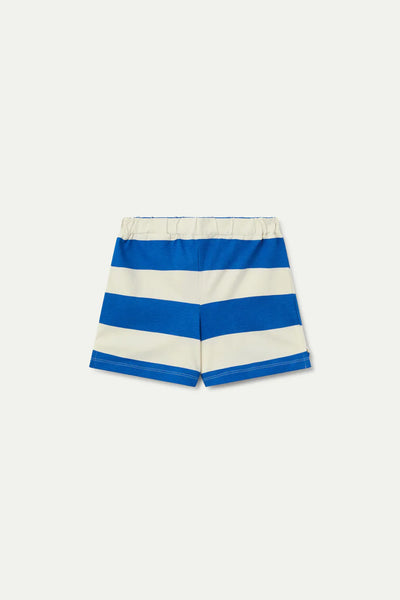 Ocean Blue Stripe Shorts