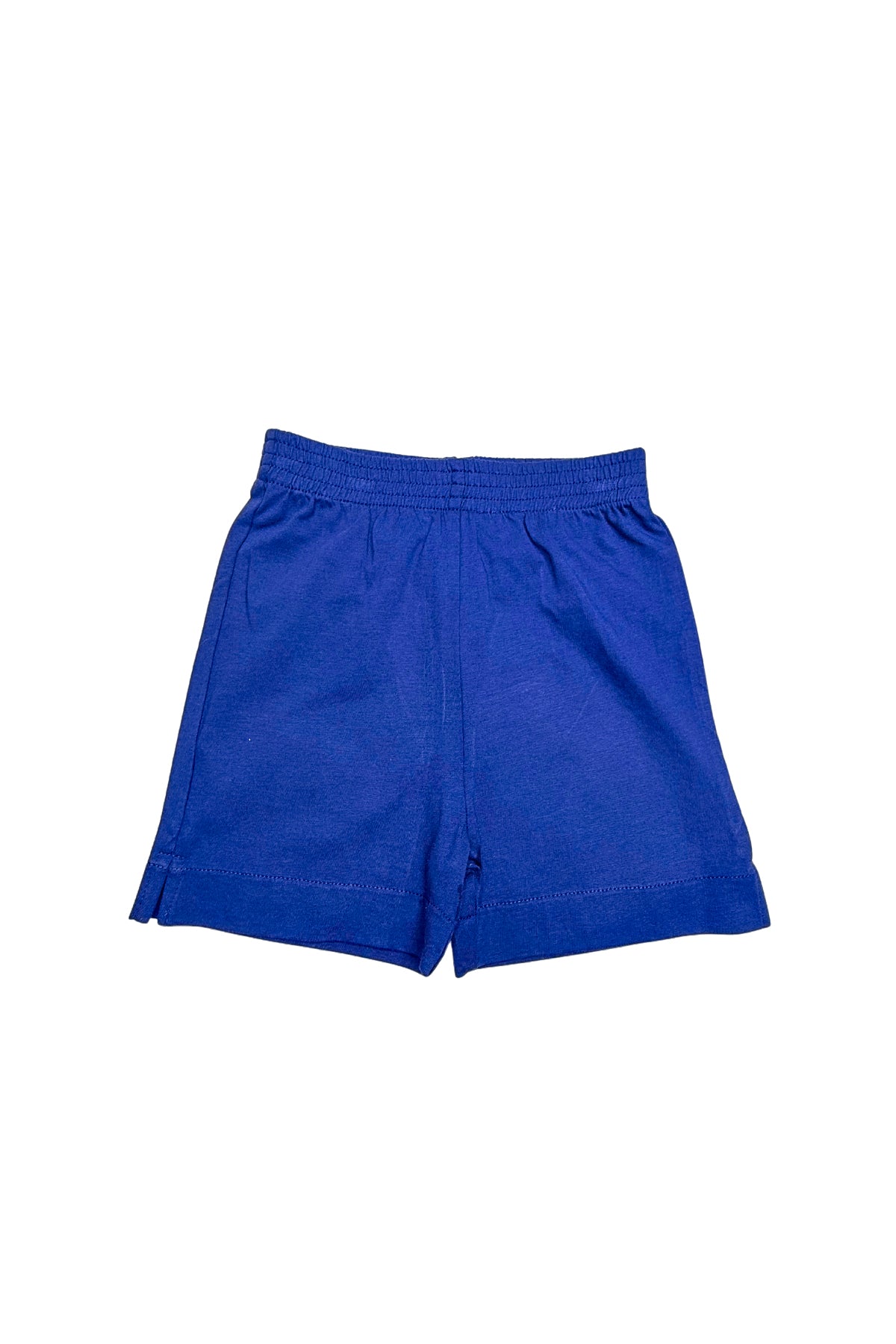 Boy Interlock Shorts - Dark Royal Blue