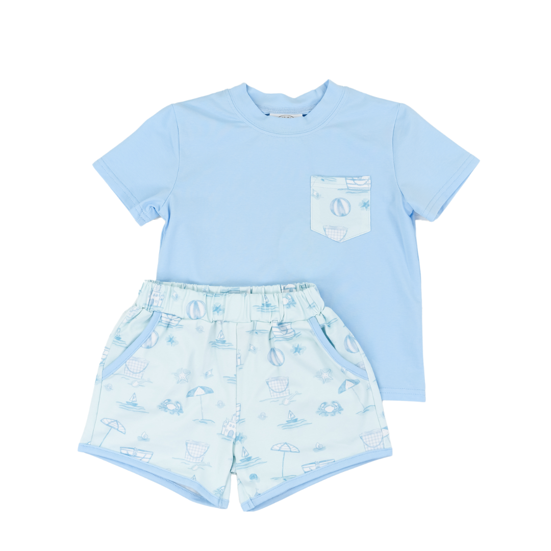 Cypress Row Seacrest Boy Short Set