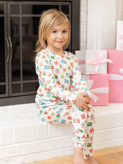 Mary Square Under The Tree Kids PJ Set