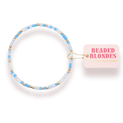 Alpha Delta Pi Sprinkle Bracelet - Standard 6.75 inch
