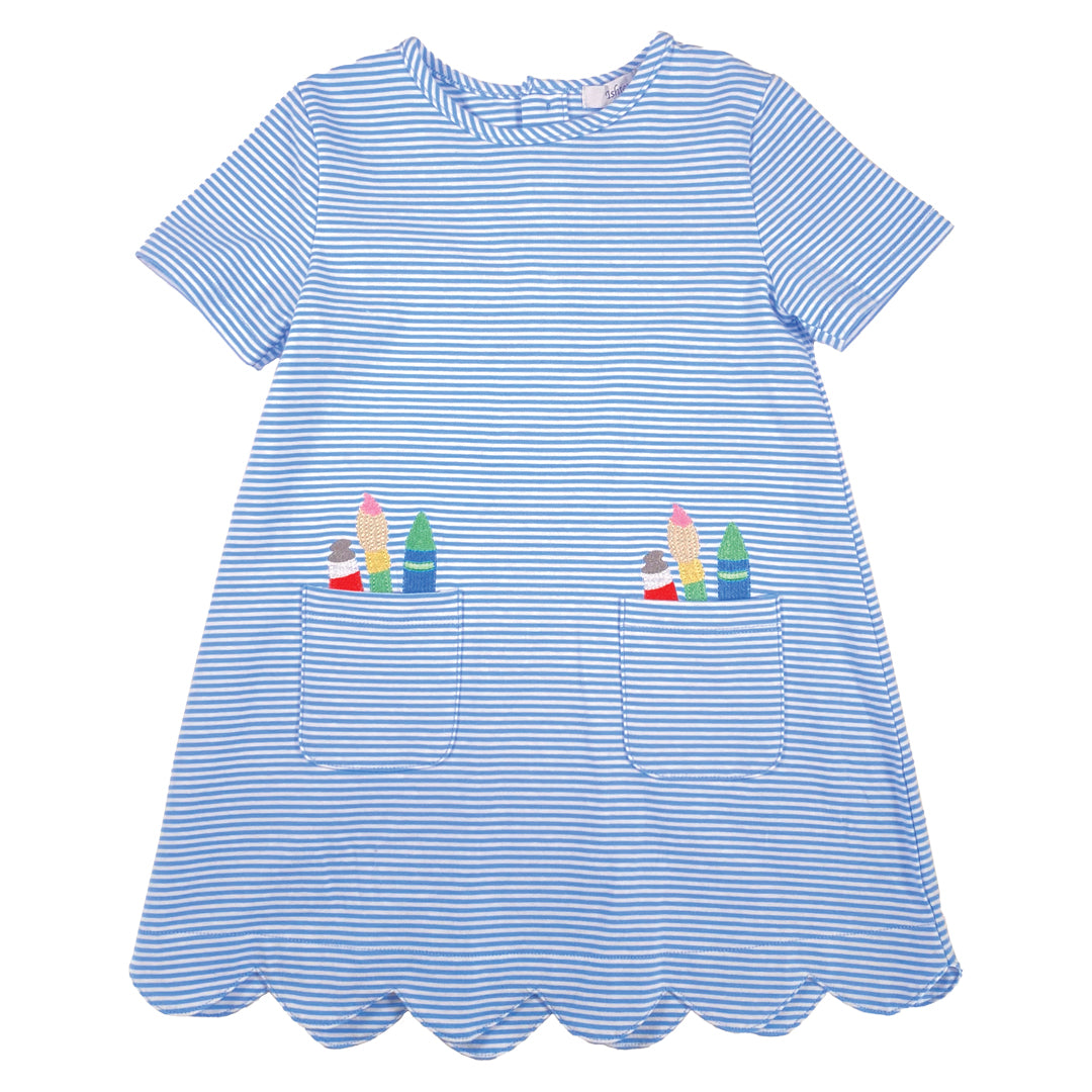 Artist Girl's A-Line Dress