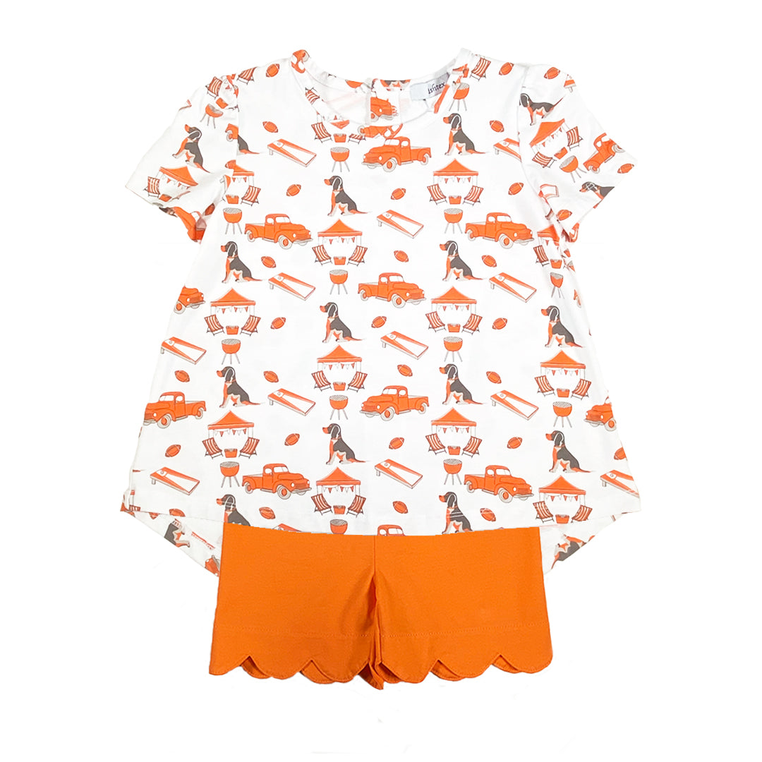 Hound Dog Girl Short Set