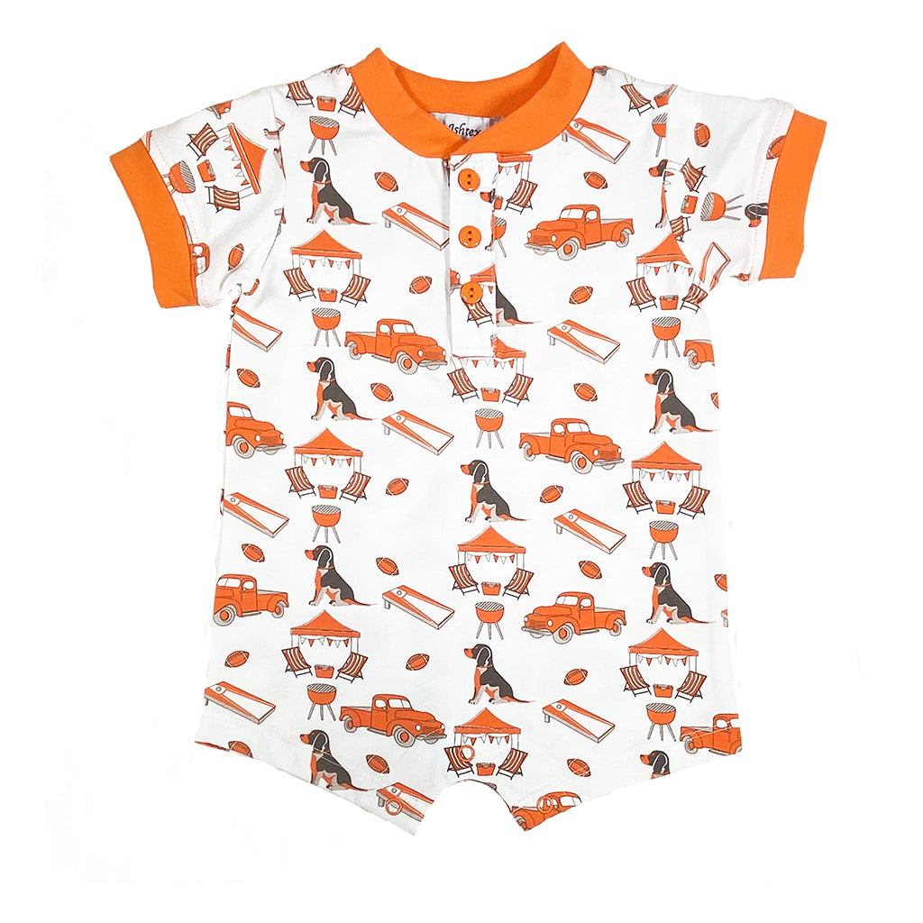 Hound Dog Boy Romper